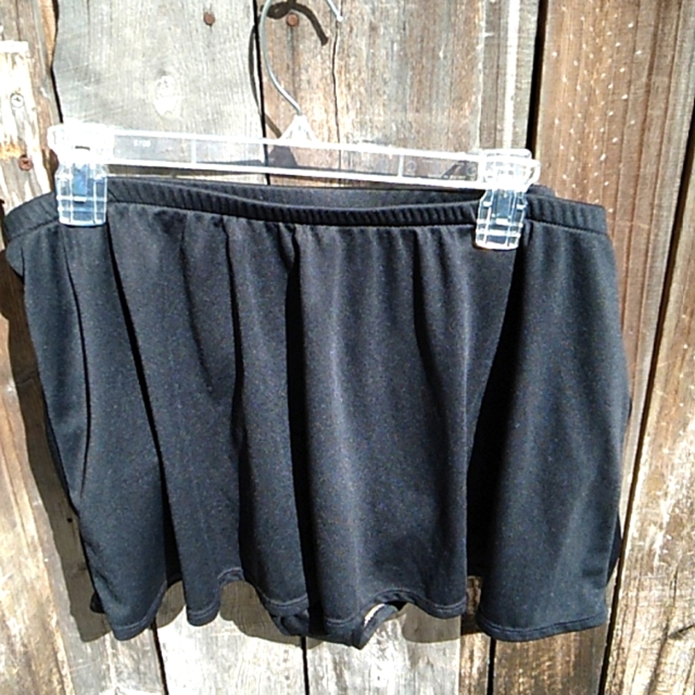 Women's Black BathingSuit Bottom (2X)